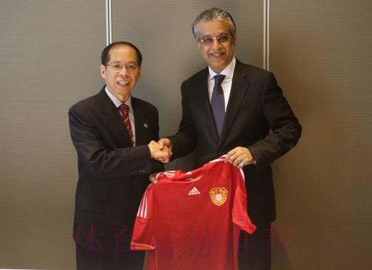 张剑会见亚足联主席萨尔曼 加强足球交流合作 张剑会见亚足联主席萨尔曼 加强足球交流合作